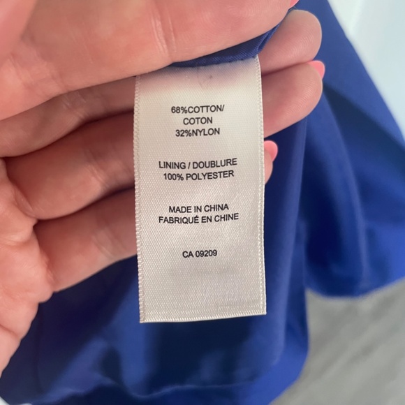 Cleo Blue Trench Coat - Women's Large - Picture 11 of 15